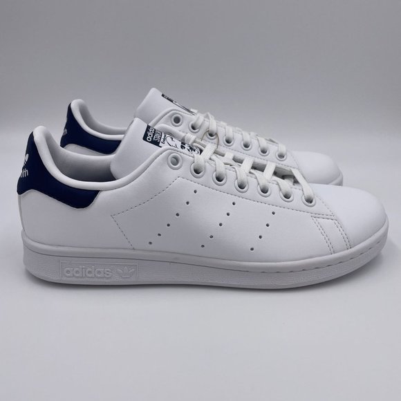 adidas Shoes - adidas Stan Smith White / Navy Womens Shoes